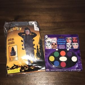🕷Spider Costume & Makeup Bundle